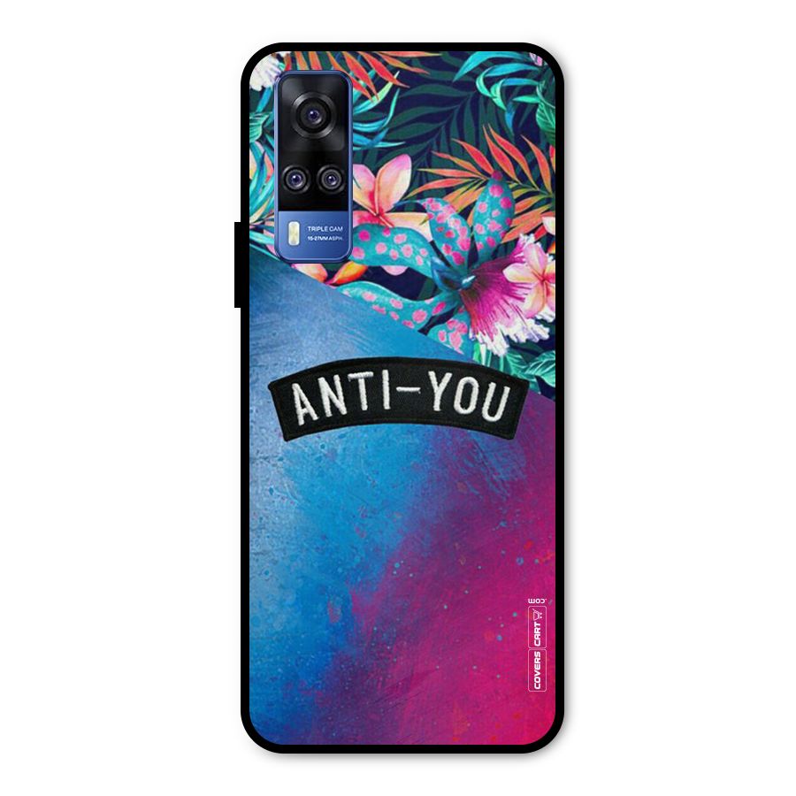 Anti You Metal Back Case for Vivo Y51A