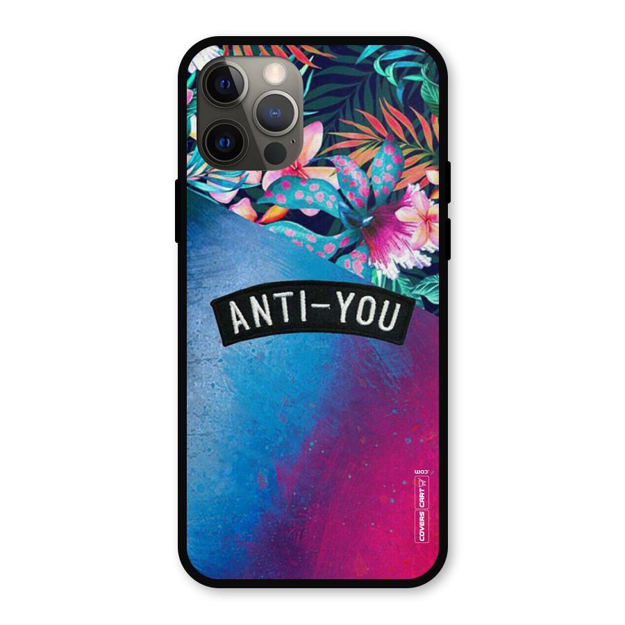 Anti You Metal Back Case for iPhone 12 Pro