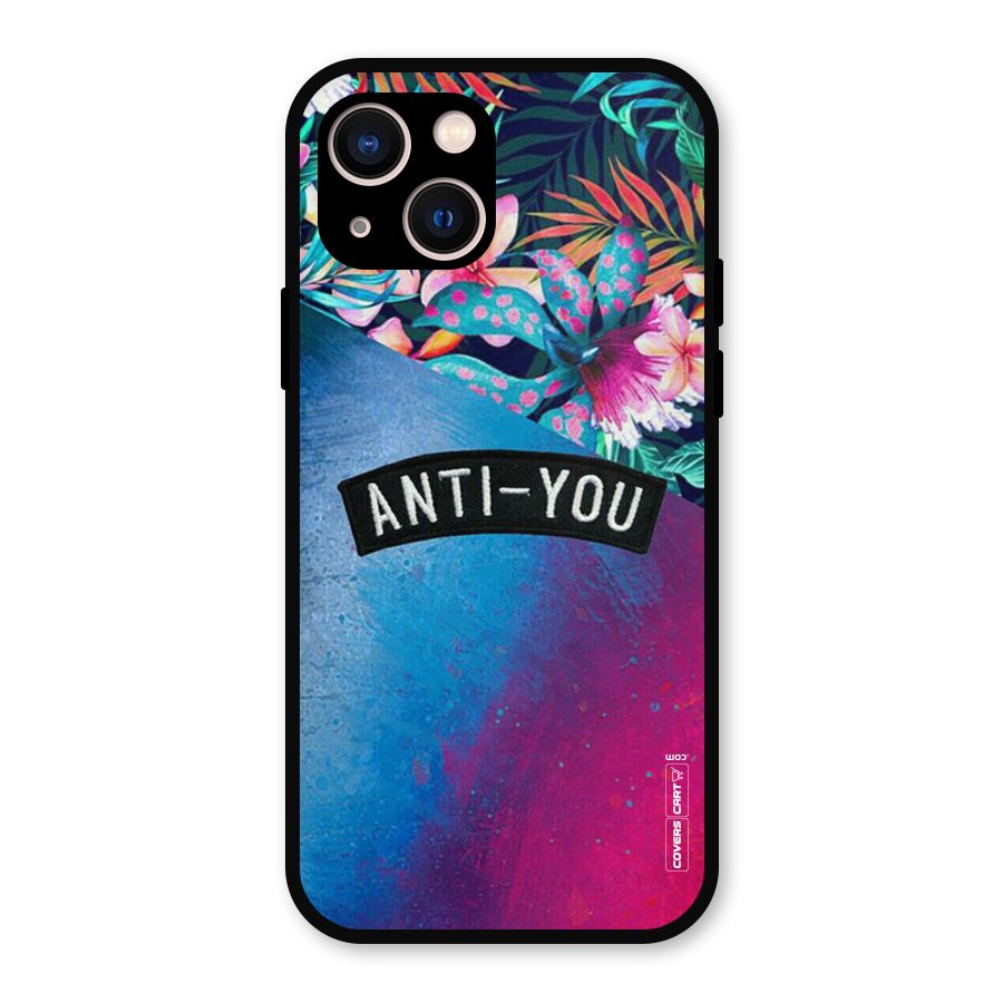 Anti You Metal Back Case for iPhone 13