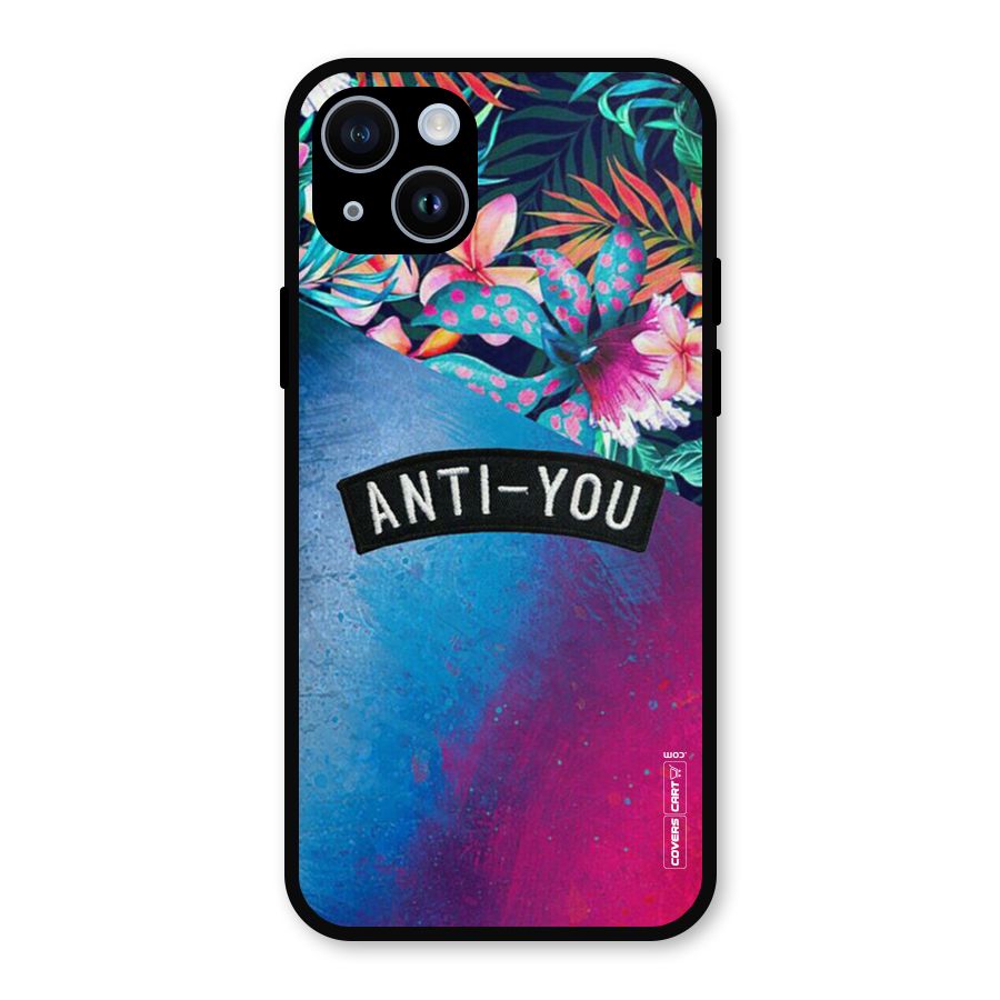 Anti You Metal Back Case for iPhone 14