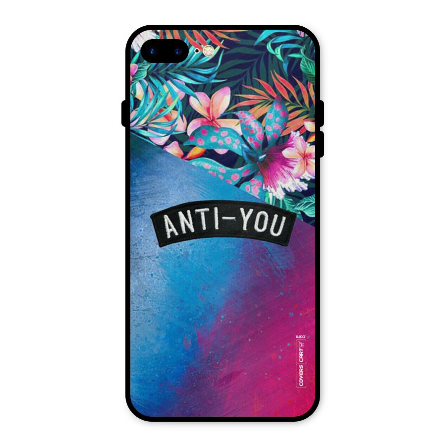 Anti You Metal Back Case for iPhone 7 Plus