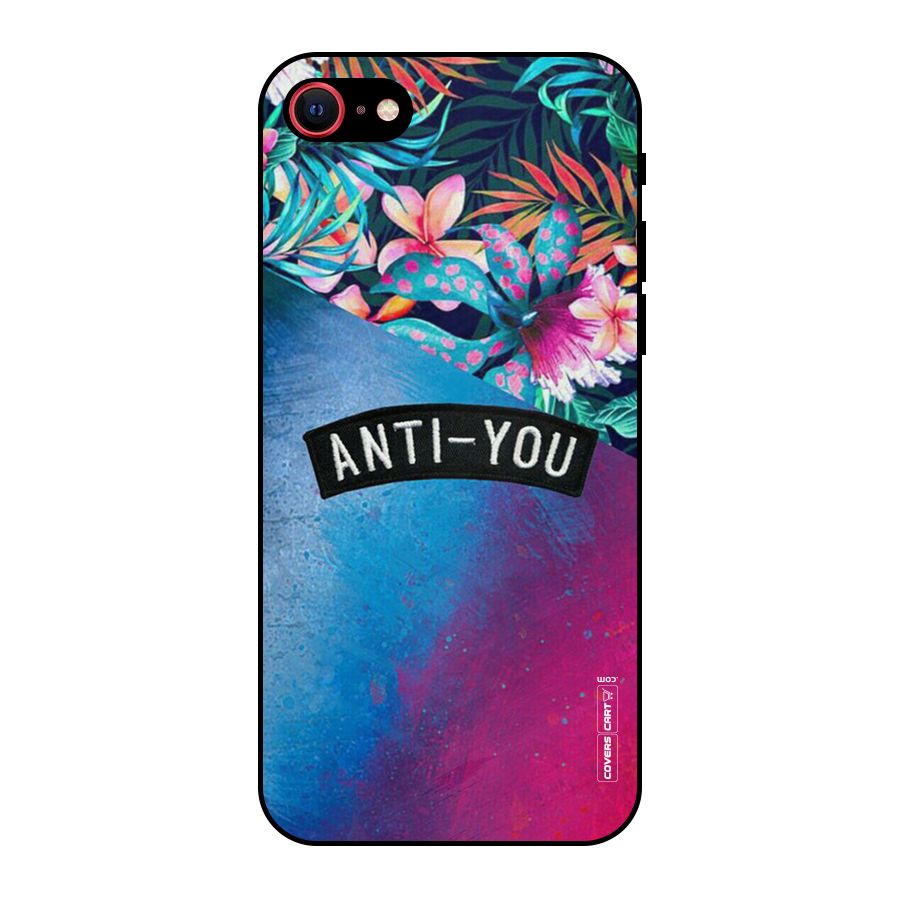 Anti You Metal Back Case for iPhone 8