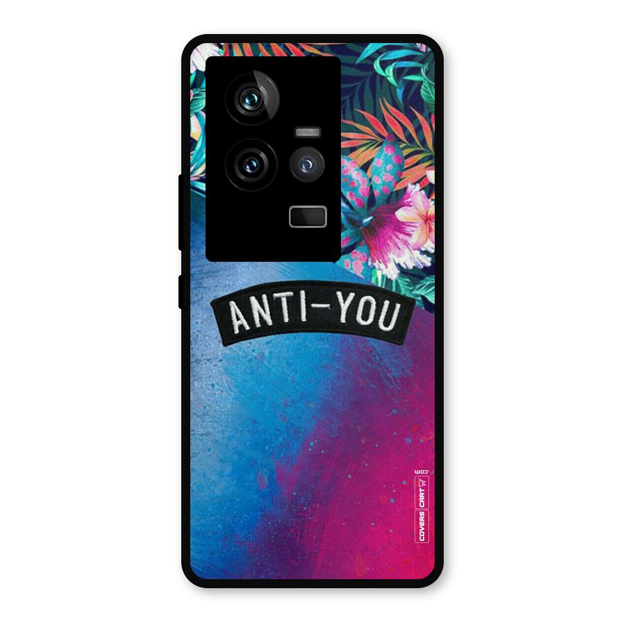 Anti You Metal Back Case for iQOO 11 5G