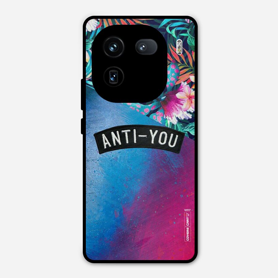 Anti You Metal Back Case for iQOO 12