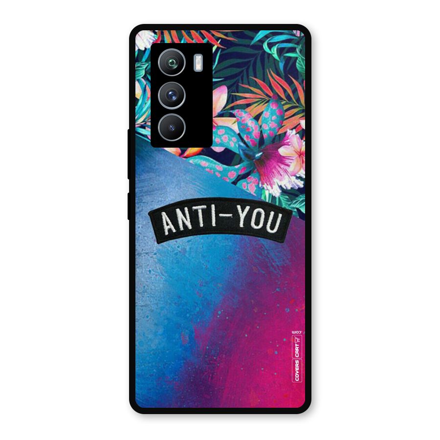 Anti You Metal Back Case for iQOO 9 SE