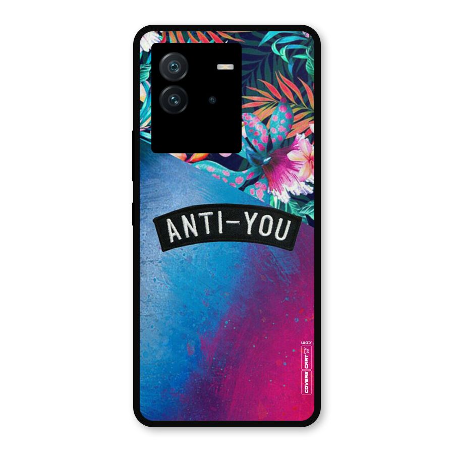 Anti You Metal Back Case for iQOO Neo 6 5G