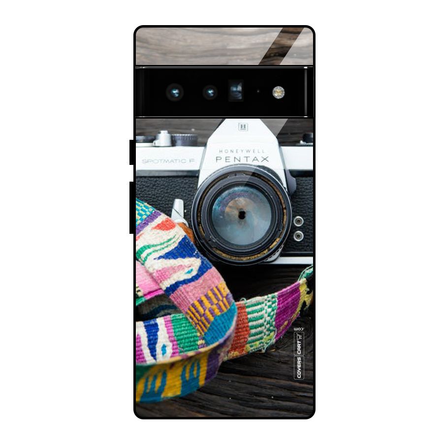 Antique Camera Glass Back Case for Google Pixel 6 Pro