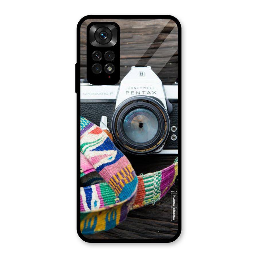 Antique Camera Glass Back Case for Redmi Note 11S