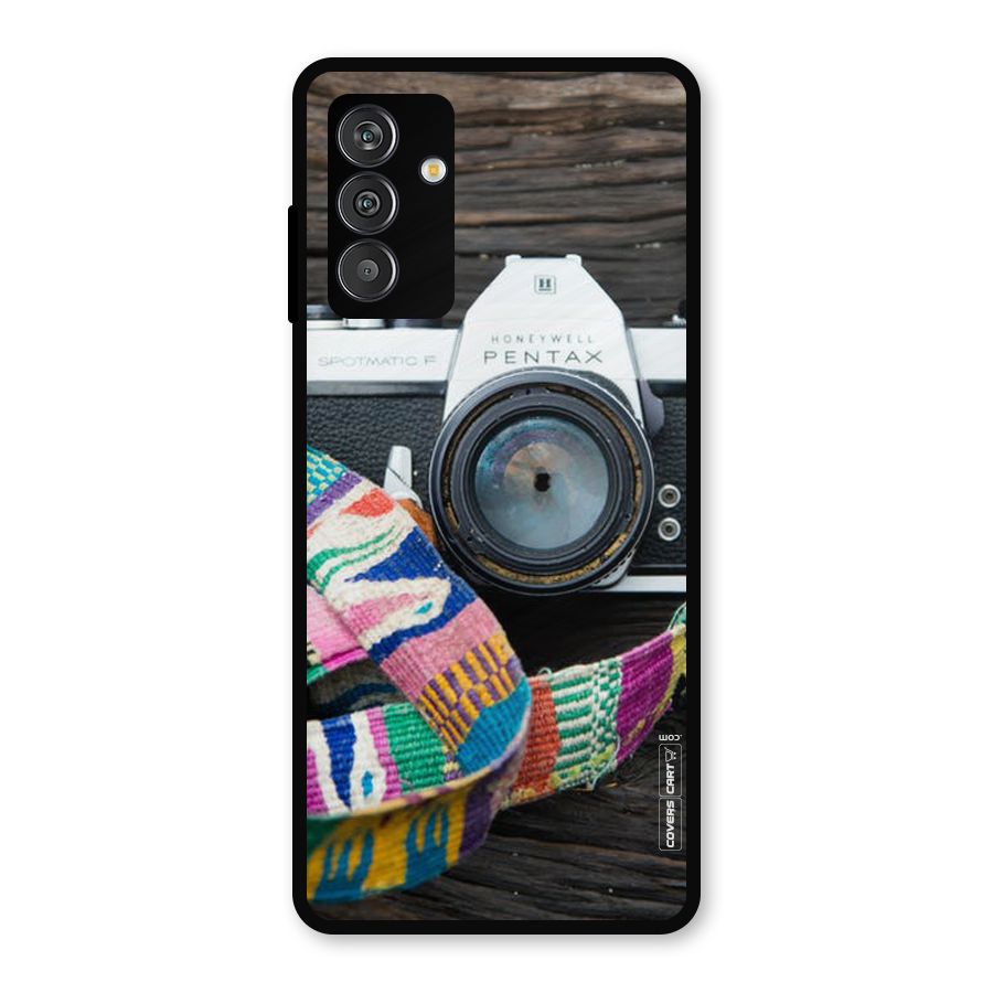 Antique Camera Metal Back Case for Galaxy F13