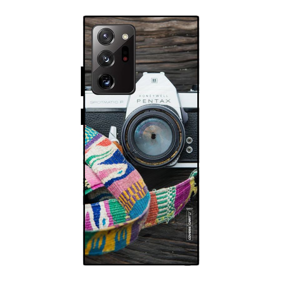 Antique Camera Metal Back Case for Galaxy Note 20 Ultra