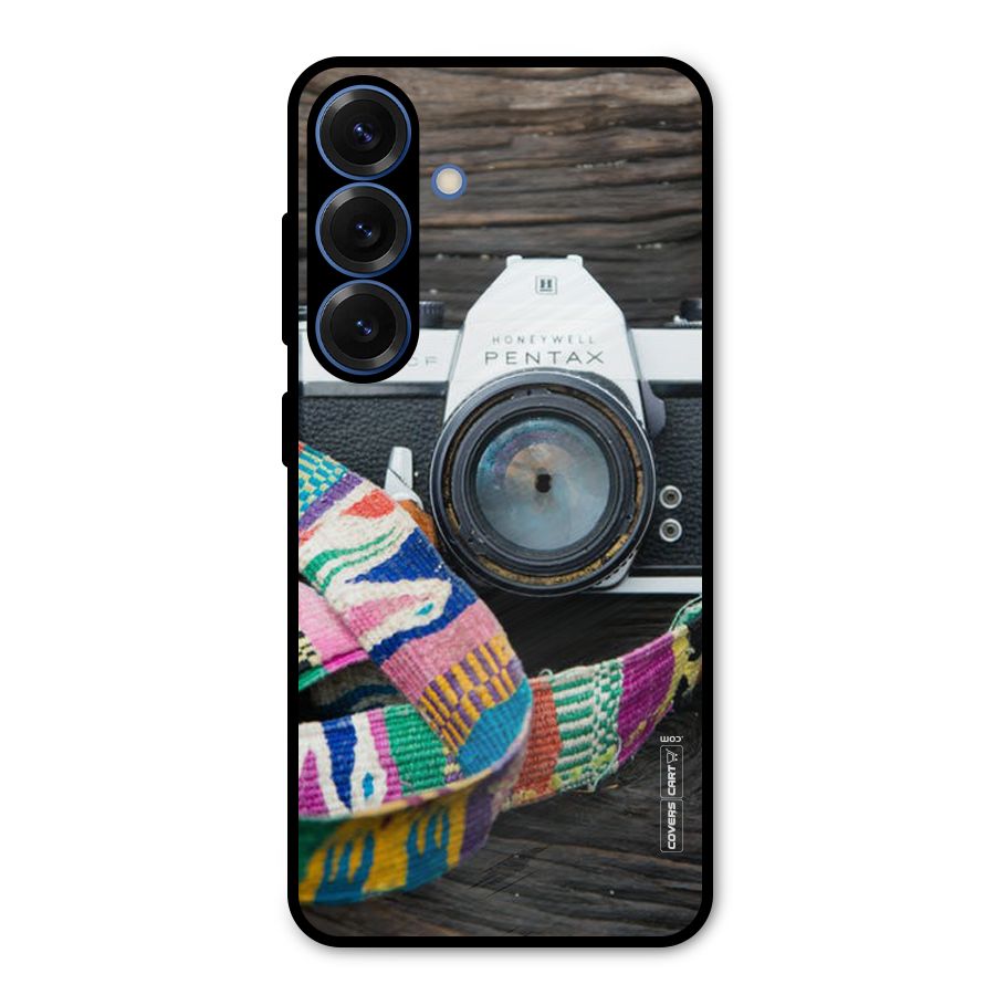 Antique Camera Metal Back Case for Galaxy S25