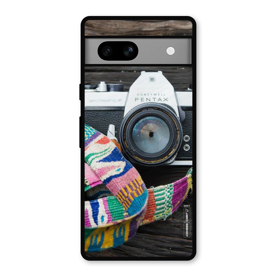 Antique Camera Metal Back Case for Google Pixel 7a