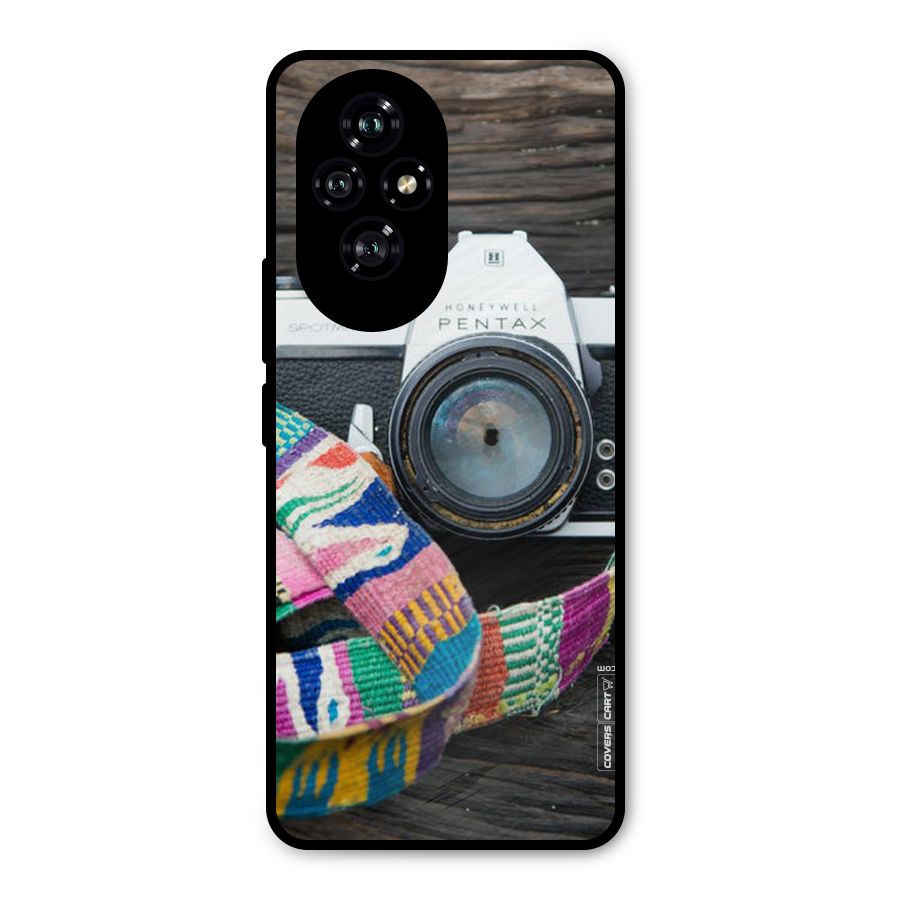 Antique Camera Metal Back Case for Honor 200