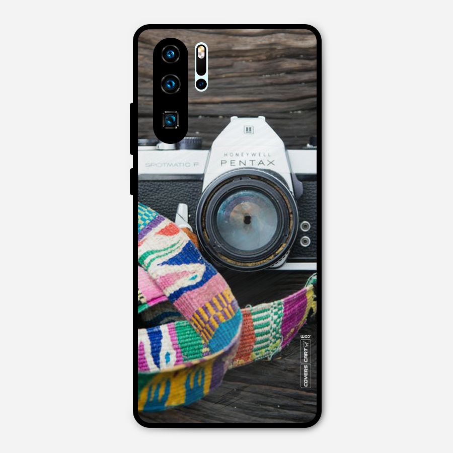 Antique Camera Metal Back Case for Huawei P30 Pro