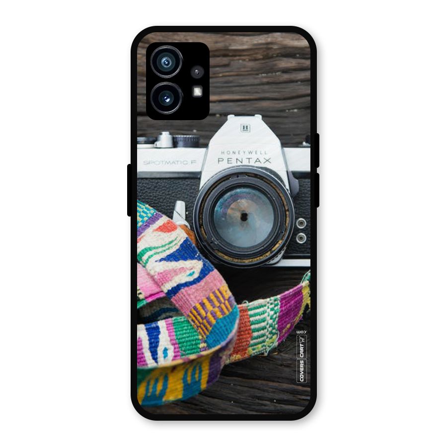 Antique Camera Metal Back Case for Nothing Phone 1