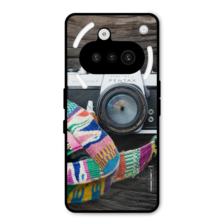 Antique Camera Metal Back Case for Nothing Phone 3a