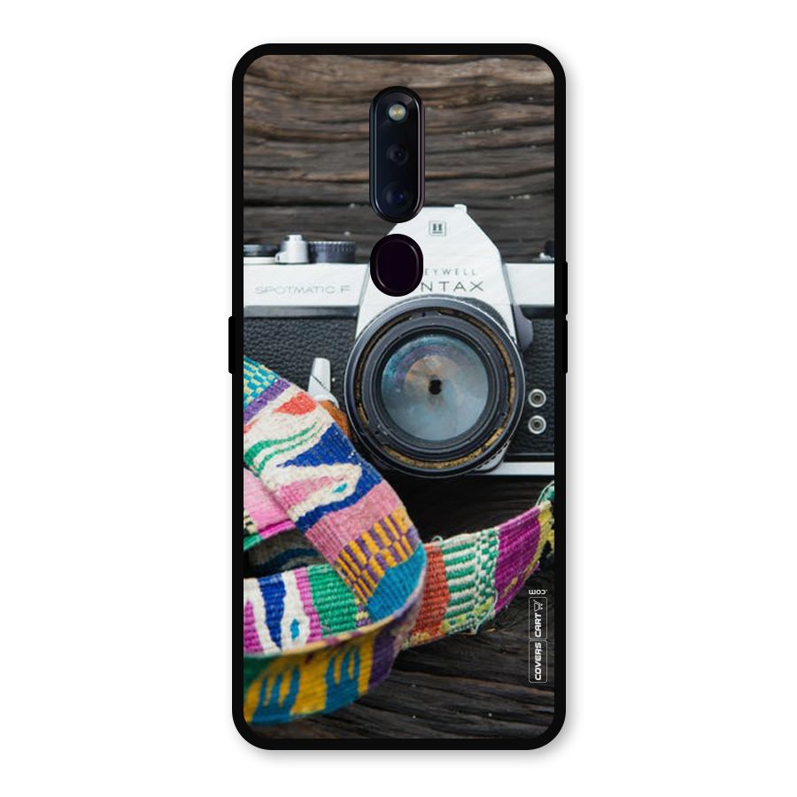 Antique Camera Metal Back Case for Oppo F11 Pro