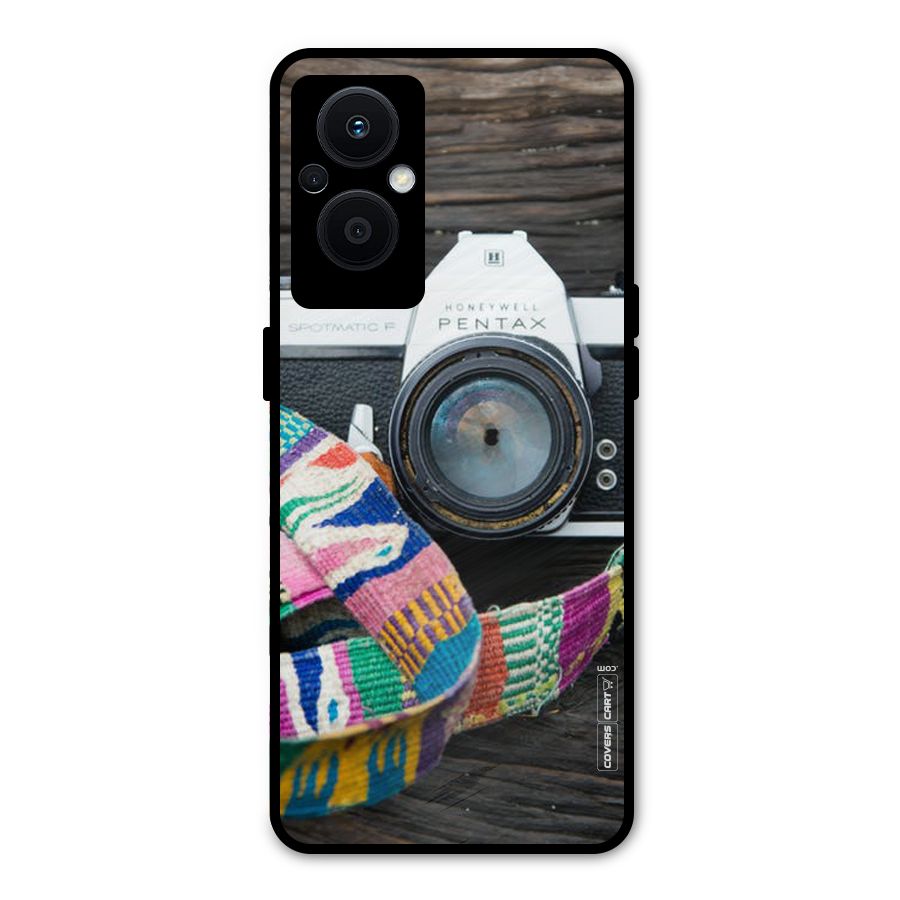 Antique Camera Metal Back Case for Oppo F21s Pro 5G