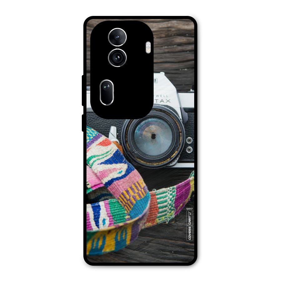 Antique Camera Metal Back Case for Oppo Reno11 Pro 5G