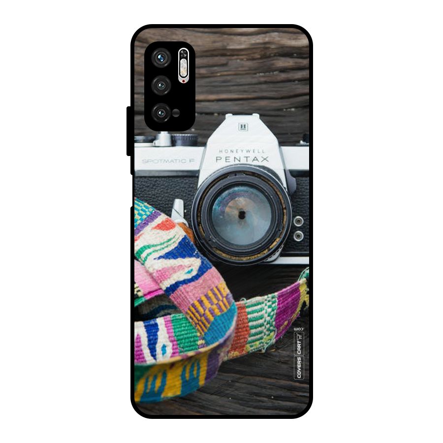 Antique Camera Metal Back Case for Poco M3 Pro 5G