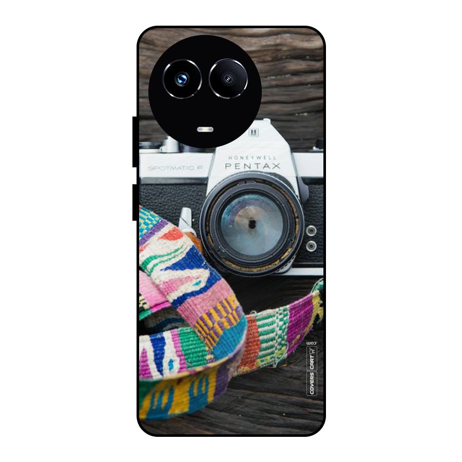 Antique Camera Metal Back Case for Realme 11 5G