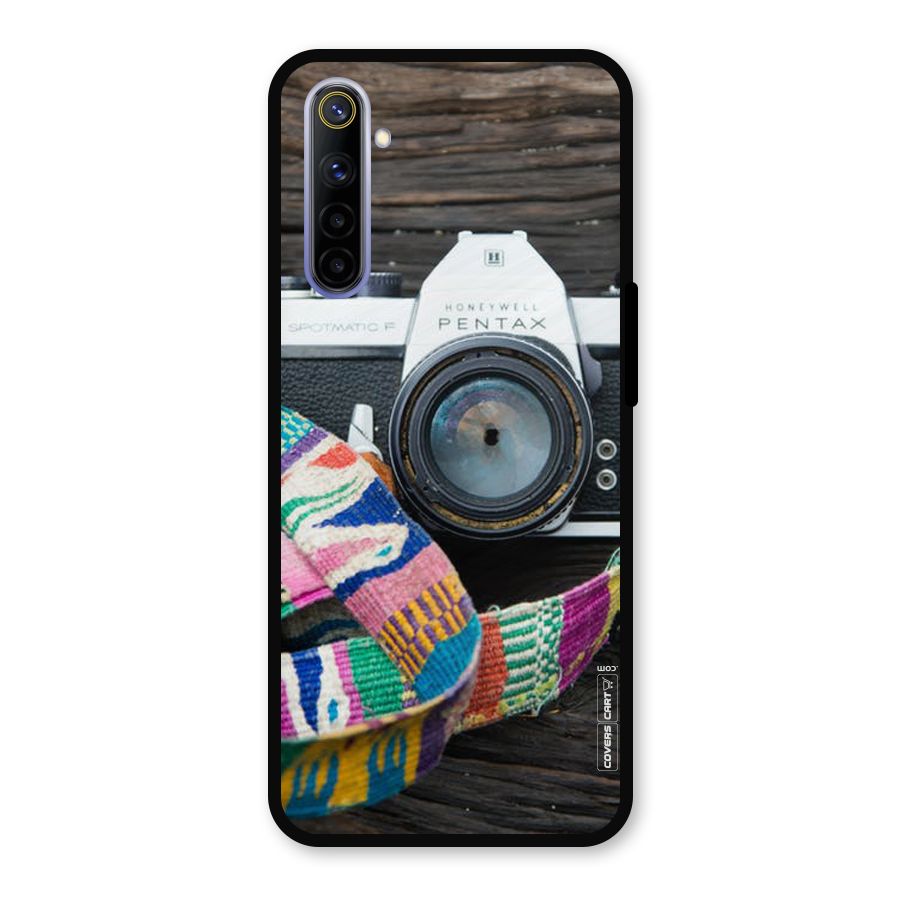 Antique Camera Metal Back Case for Realme 6