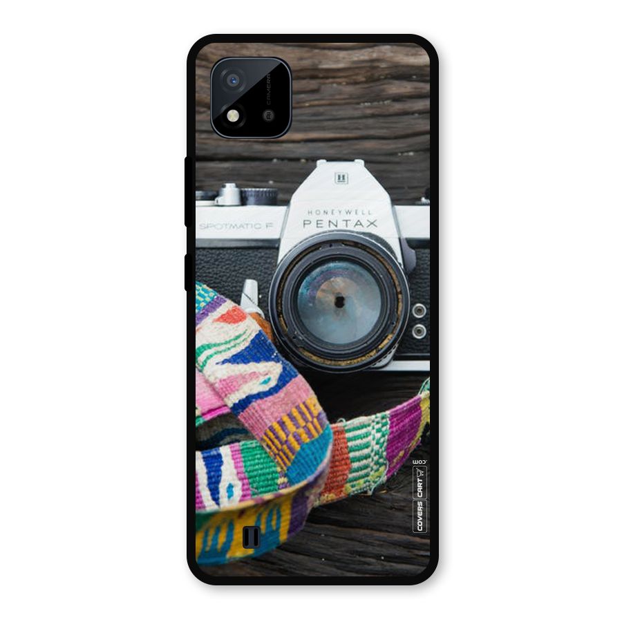 Antique Camera Metal Back Case for Realme C11 2021