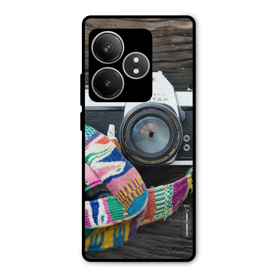 Antique Camera Metal Back Case for Realme GT 6T