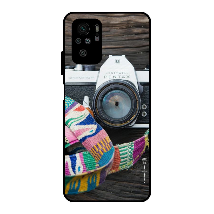 Antique Camera Metal Back Case for Redmi Note 11 SE