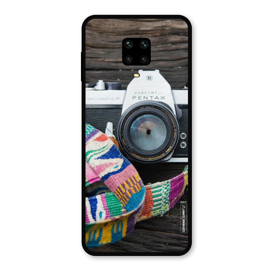 Antique Camera Metal Back Case for Redmi Note 9 Pro
