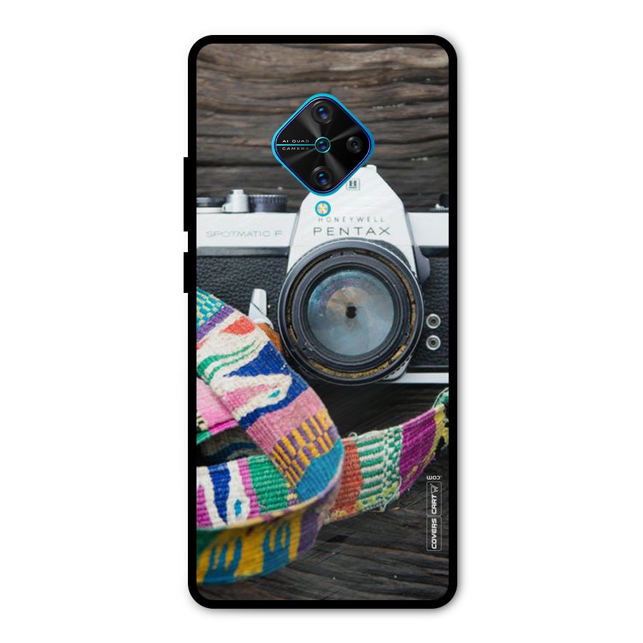 Antique Camera Metal Back Case for Vivo S1 Pro