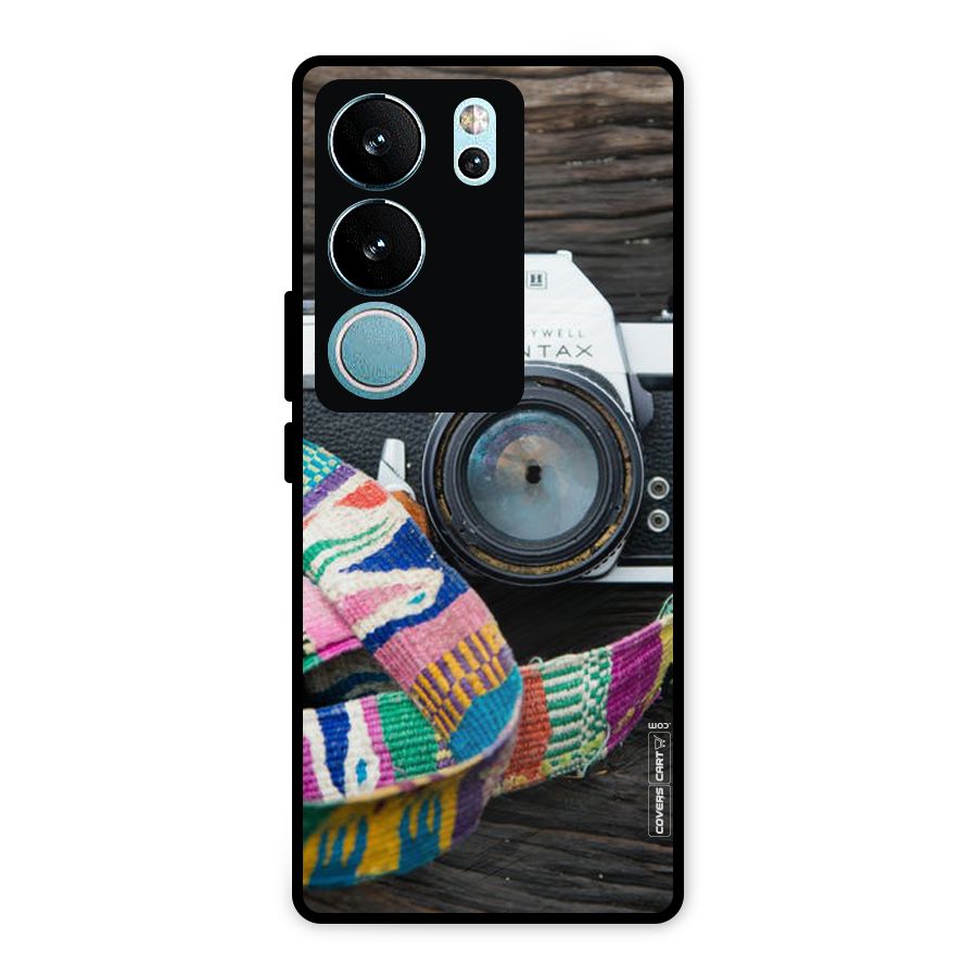 Antique Camera Metal Back Case for Vivo V29