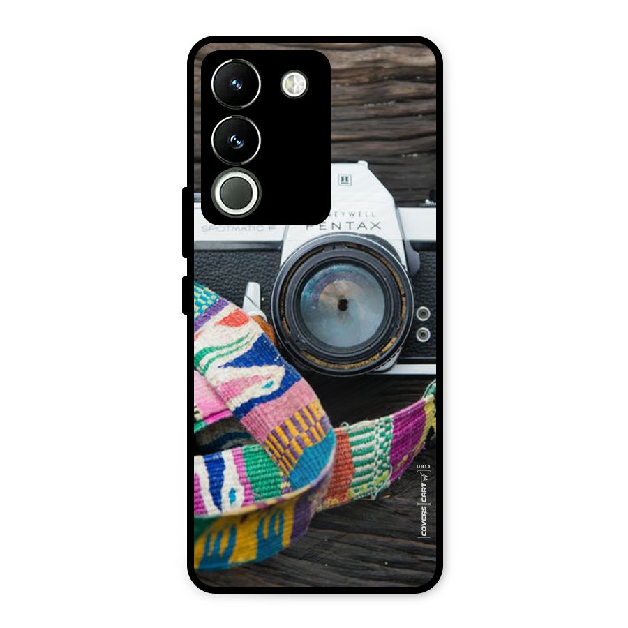 Antique Camera Metal Back Case for Vivo Y200