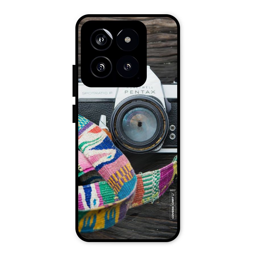 Antique Camera Metal Back Case for Xiaomi 14