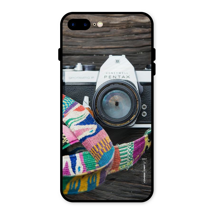 Antique Camera Metal Back Case for iPhone 8 Plus