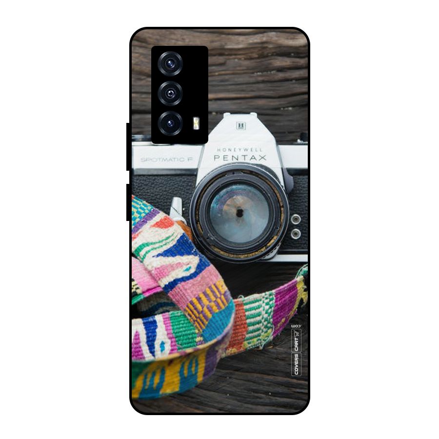 Antique Camera Metal Back Case for iQOO Z5