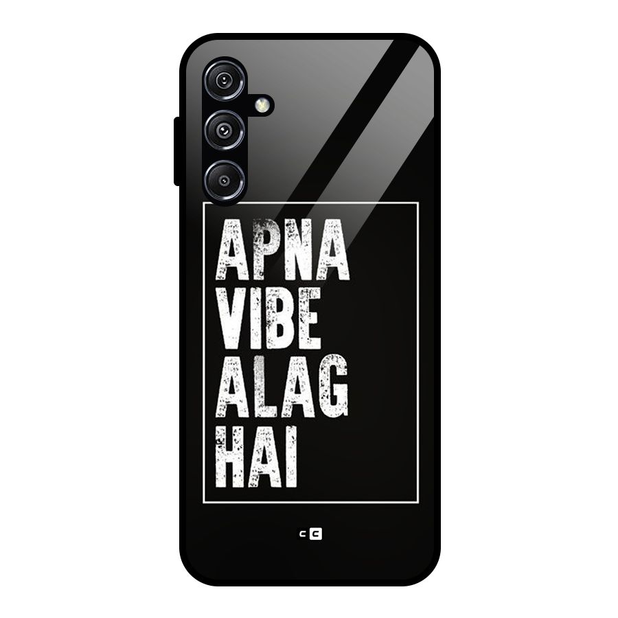 Apna Vibe Glass Back Case for Galaxy M34 5G