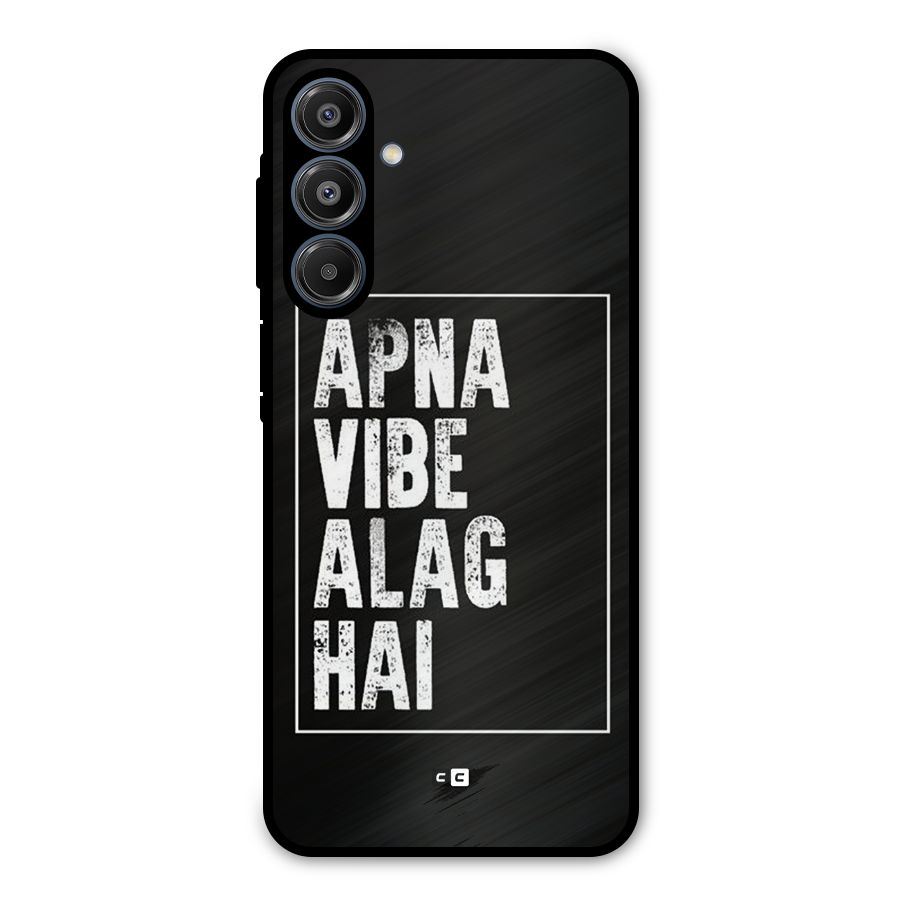 Apna Vibe Metal Back Case for Galaxy A16 5G
