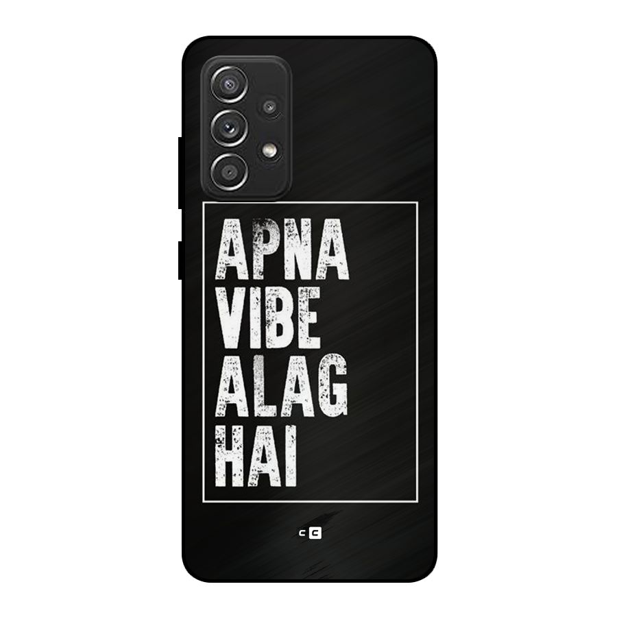 Apna Vibe Metal Back Case for Galaxy A52s 5G