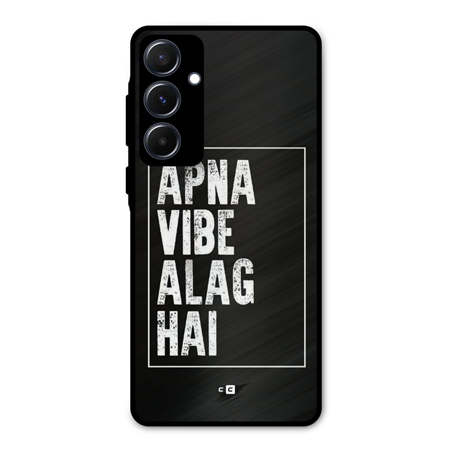 Apna Vibe Metal Back Case for Galaxy A55