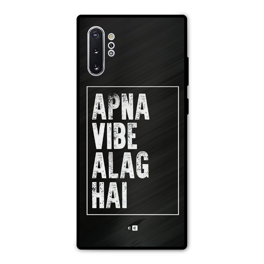 Apna Vibe Metal Back Case for Galaxy Note 10 Plus