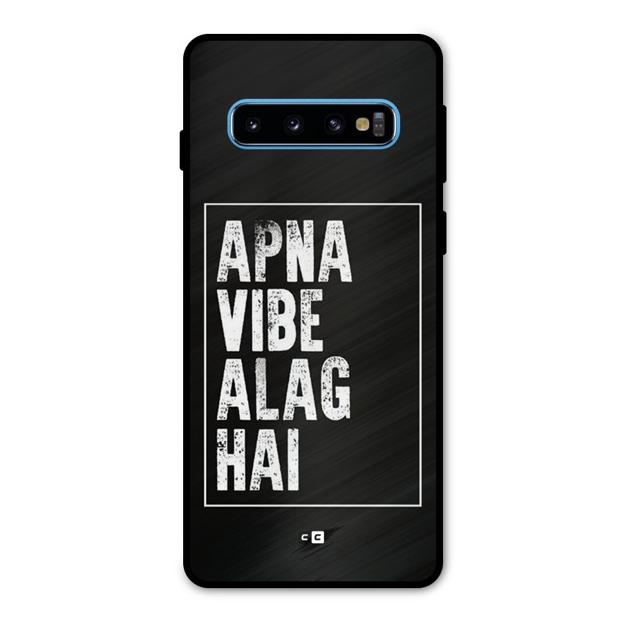 Apna Vibe Metal Back Case for Galaxy S10