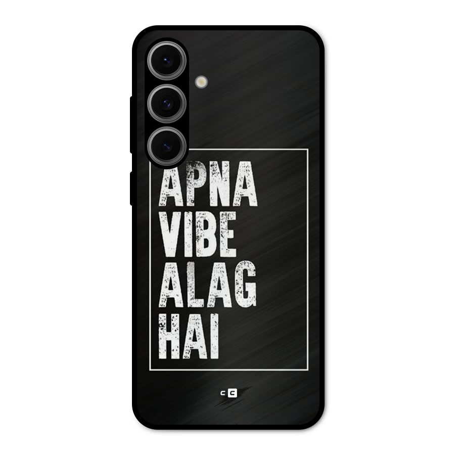 Apna Vibe Metal Back Case for Galaxy S24 FE