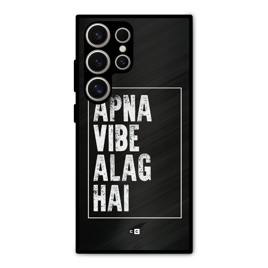 Apna Vibe Metal Back Case for Galaxy S24 Ultra