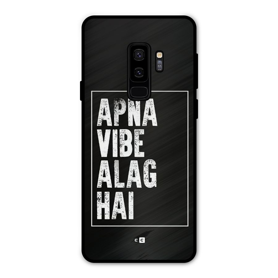 Apna Vibe Metal Back Case for Galaxy S9 Plus