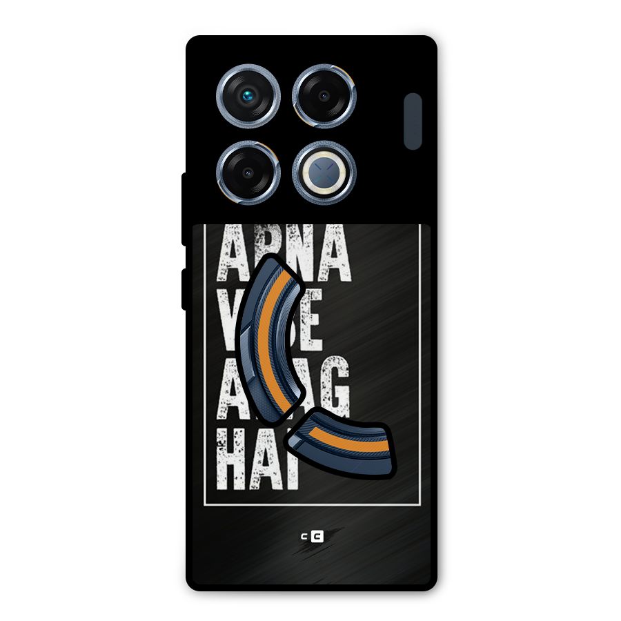 Apna Vibe Metal Back Case for Infinix GT 20 Pro