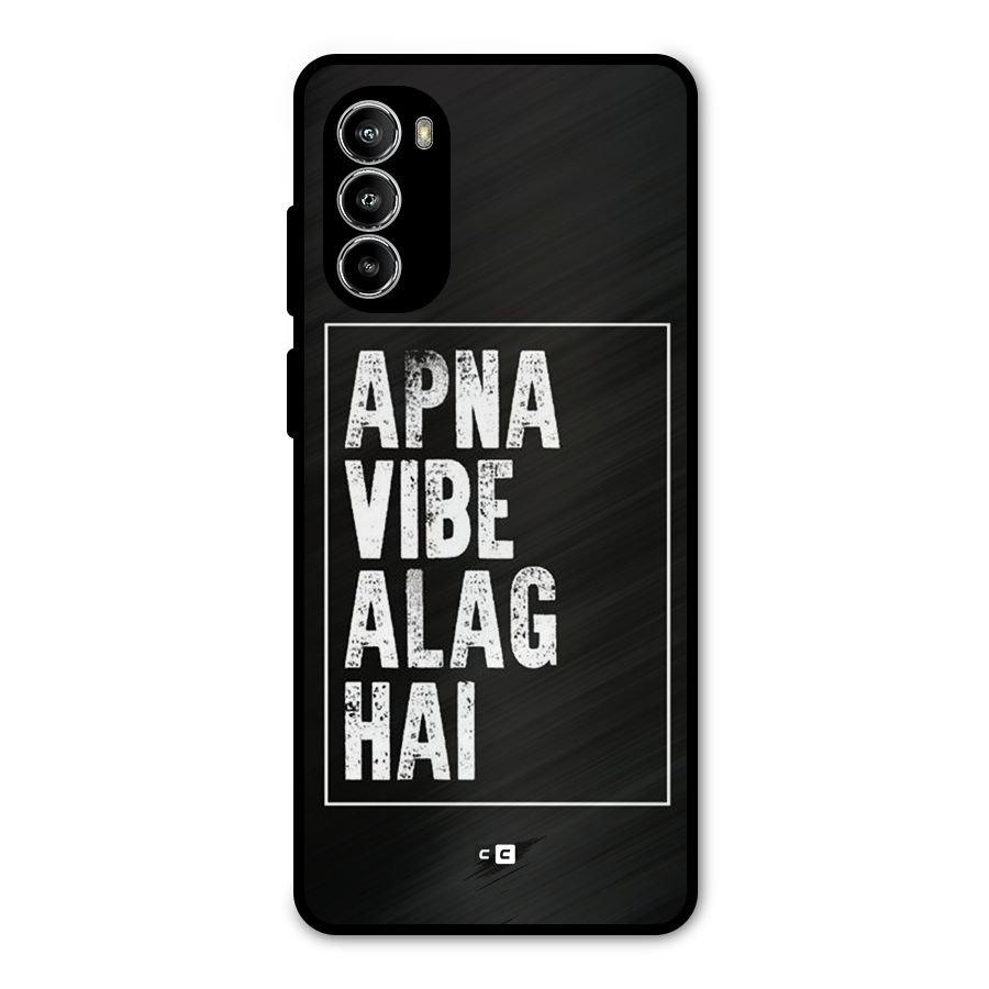 Apna Vibe Metal Back Case for Moto G52