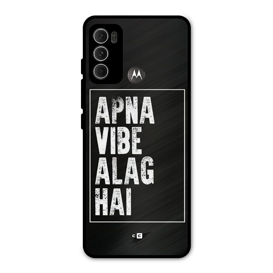 Apna Vibe Metal Back Case for Moto G60