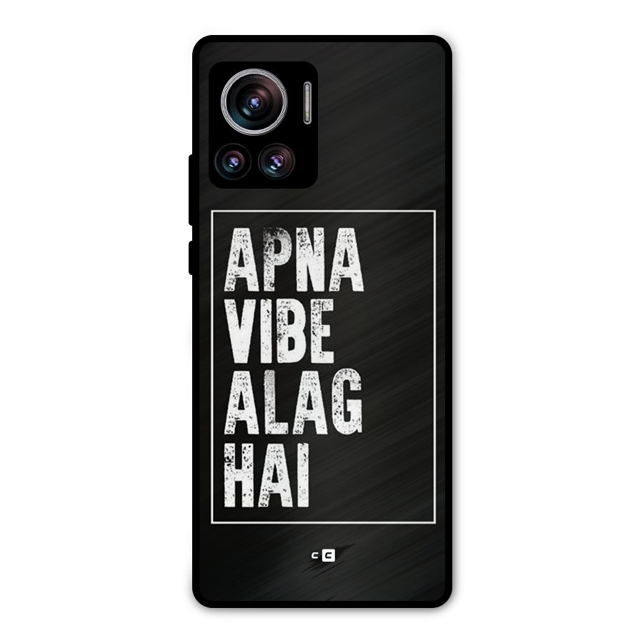 Apna Vibe Metal Back Case for Motorola Edge 30 Ultra