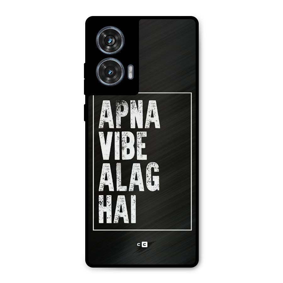 Apna Vibe Metal Back Case for Motorola Edge 50 Fusion